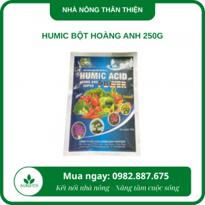 Humic bột Hoàng Anh 250g