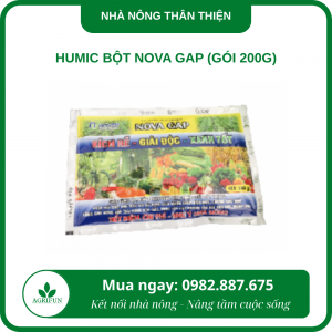 Humic bột Nova Gap 200g