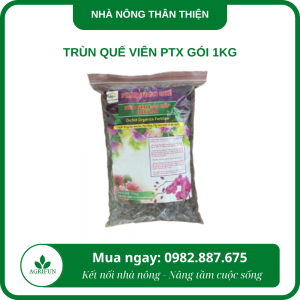 Trùn quế viên PTX 1 kg