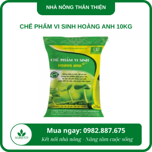 chế phẩm vi sinh Hoàng Anh 10kg