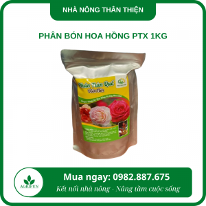 Phân bón hoa hồng PTX 1kg